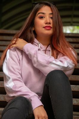 Lavender pullover hoodie_img_2