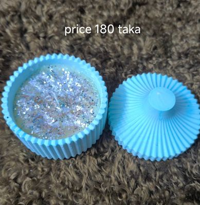 glitter candle with pot_img_0