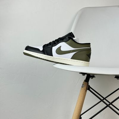 Air Jordan 1 Low GS 'Black Toe Medi Olive' (1:1)_img_7