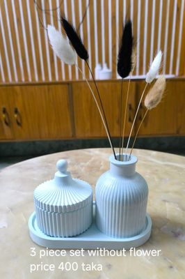 3 piece combo tray/flower vase/ juellery box (pest)_img_0
