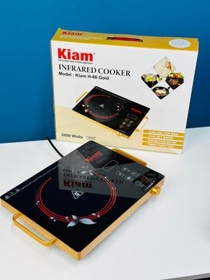 Kiam H-66 Silver Infrared Cooker 2000w-Silver_img_1