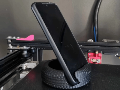 Tire phone stand - Bridgestone Potenza style_img_1