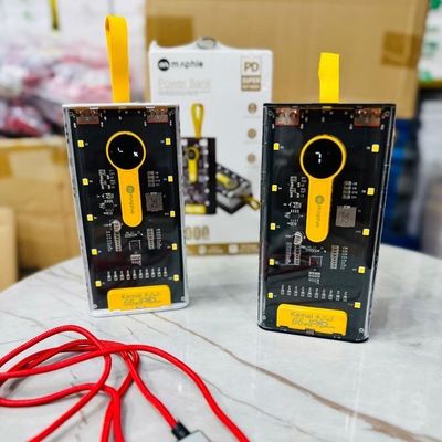 20000 mah Power Bank 22.5W Fast Charging PD Transparent Power bank with Night Light_img_3