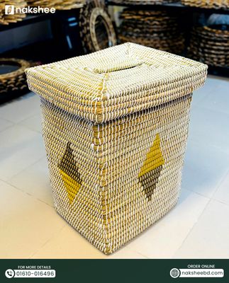 স্কয়ার লন্ড্রি বাস্কেট // Squre laundry basket  12''/16''/23''_img_2