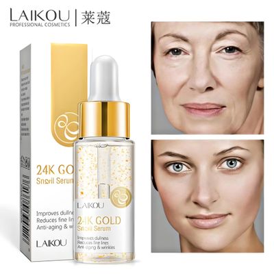 LAIKOU 24K Gold Snail Essential/Serum -17ml_img_1
