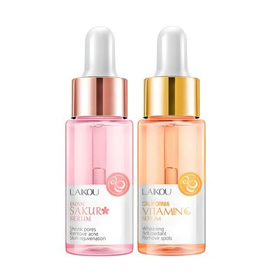 Laikou Sakura serum & Vitamin C Serum Combo ( 17 ml +17ml )_img_0