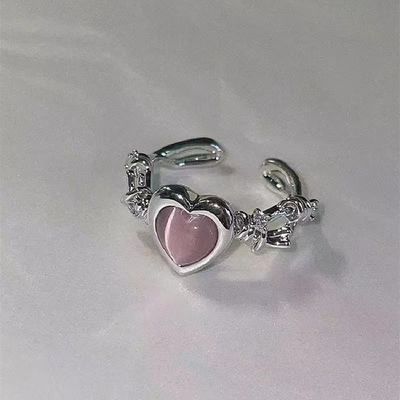 pretty pink Adjustable ring_img_1