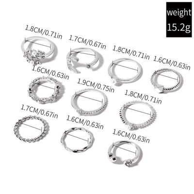 Moon Ring set Colour Silver_img_0