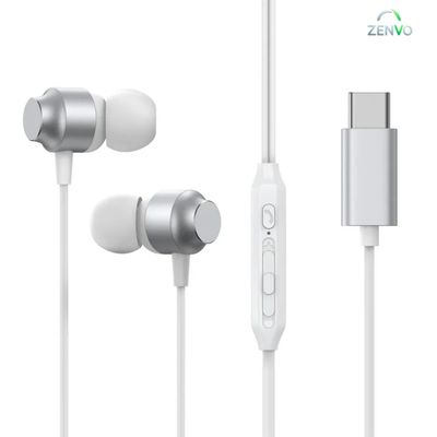 JR-EC06 TYPE-C Series In-Ear Metal Wired Earbuds – White_img_0