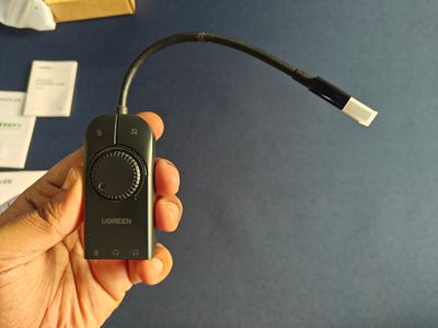 Ugreen Sound Card USB Audio Interface External 3.5mm Microphone Audio Adapter Soundcard for Laptop PS4 Headset USB Sound Card_img_3