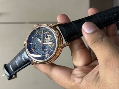 PATEK AUTO BELT BLACK BELT ROSE GOLD CASE V2_img_0