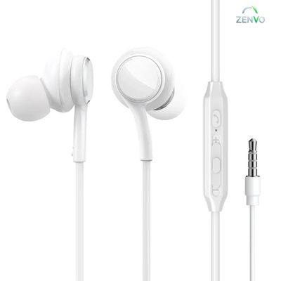 Joyroom JR-EW02 Wired Series In-Ear Wired Earbuds – White_img_0