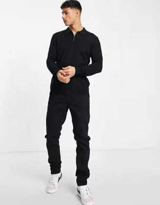 Polo Long Sleeve Zip Shirt & Trouser Set_img_3