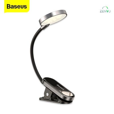 Baseus Rechargeable Mini Clip Lamp For Book Reading, Aquarium, Laptop Keybaord Light Portable And Useful (DGRAD-0G)_img_2
