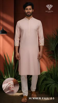Blush Grace Pink Panjabi