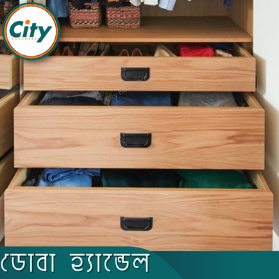 ১ পিস ফার্নিচার হ্যান্ডেল ক্যাবিনেট সজ্জা ড্রয়ার হ্যান্ডেল স্লিম হ্যান্ডেল ডোবা হ্যান্ডেল কালো_img_5
