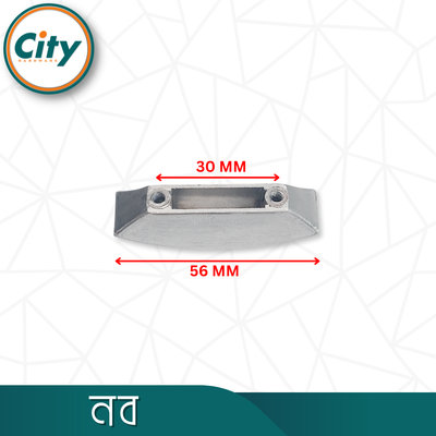 ১ পিস ফার্নিচার নব কেবিনেট ড্রয়ার নব ফার্নিচার ডেকোর ফ্যাশনেবল নব সিলভার_img_4