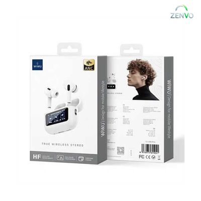 Wiwu T22 ANC Earbuds with Touchscreen_img_2