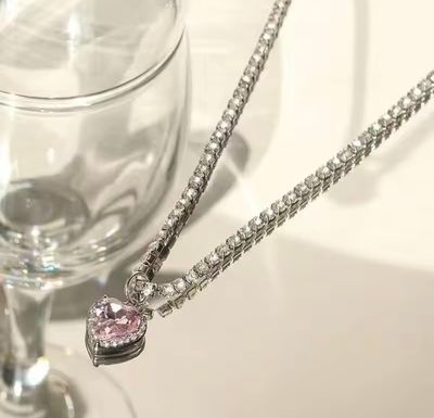 Pink princess necklace 💗_img_1