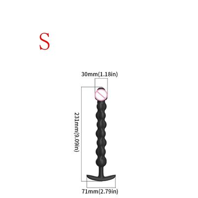 Long Pulling beads Anal Plug Huge Anal Dildo Dilator Butt Plug Prostate massage Masturbator Adult Anal Sex Toy For Women Men Gay_img_1