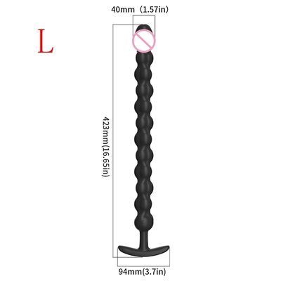 Long Pulling beads Anal Plug Huge Anal Dildo Dilator Butt Plug Prostate massage Masturbator Adult Anal Sex Toy For Women Men Gay_img_3
