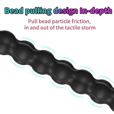 Long Pulling beads Anal Plug Huge Anal Dildo Dilator Butt Plug Prostate massage Masturbator Adult Anal Sex Toy For Women Men Gay_img_7
