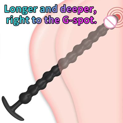 Long Pulling beads Anal Plug Huge Anal Dildo Dilator Butt Plug Prostate massage Masturbator Adult Anal Sex Toy For Women Men Gay_img_8