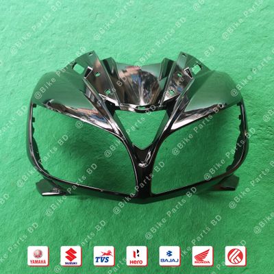 Metershed/Faring for Yamaha Fazer V1 Black Color bike._img_0