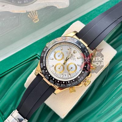 Rolex Daytona ||Rose Gold Black | AA+ Grade || With Rolex Mid-Size Box_img_0
