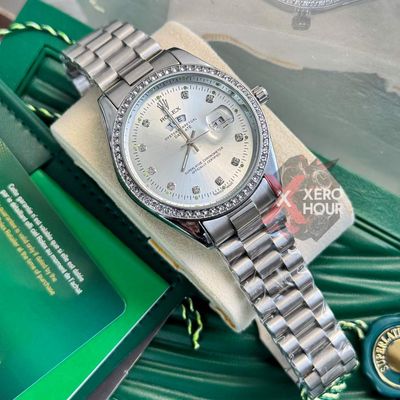 Rolex Day Date || Pearl White || AA+ || Rolex Box Single_img_0