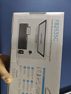 A4TECH Fstyler FB2535C Bluetooth & 2.4G Wireless Keyboard Mouse Combo_img_2