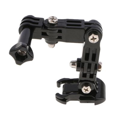 Action Camera Mount- Motorcycle Adjustable Helmet Chin Mount Compatible with Hero 3/4/5/6/7/8 Cameras_img_12