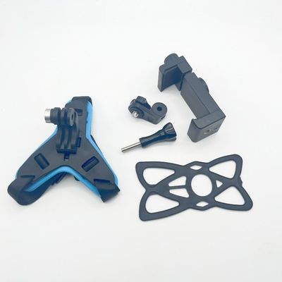 5 in 1 Full Face Chin Mount Holder - Helmet Chin Easily Mountable and Removable Mobile Mount or Holder for Motorcycle Helmet_img_0