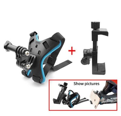 5 in 1 Full Face Chin Mount Holder - Helmet Chin Easily Mountable and Removable Mobile Mount or Holder for Motorcycle Helmet_img_7