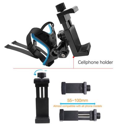 5 in 1 Full Face Chin Mount Holder - Helmet Chin Easily Mountable and Removable Mobile Mount or Holder for Motorcycle Helmet_img_10