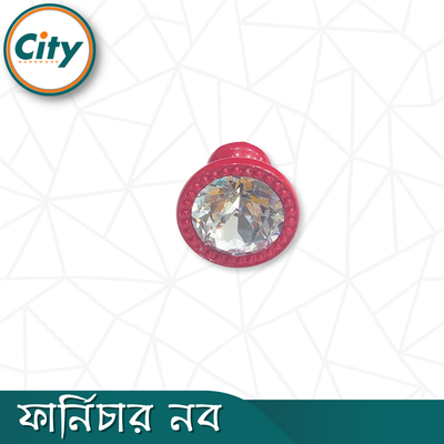 ১ পিস ফার্নিচার নব ফার্নিচার সজ্জা ক্রিস্টাল নব ক্যাবিনেটের ড্রয়ার নব বাড়ি অফিস চেস্ট ক্যাবিনেটের জন্য লাল_img_1