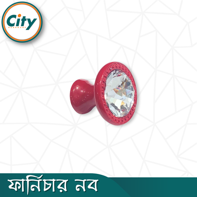 ১ পিস ফার্নিচার নব ফার্নিচার সজ্জা ক্রিস্টাল নব ক্যাবিনেটের ড্রয়ার নব বাড়ি অফিস চেস্ট ক্যাবিনেটের জন্য লাল_img_4