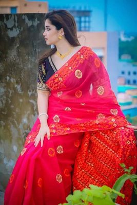 New Printed Half Silk Saree_img_6