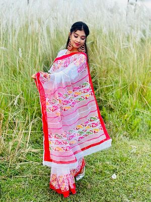 New Printed Half Silk Saree_img_8