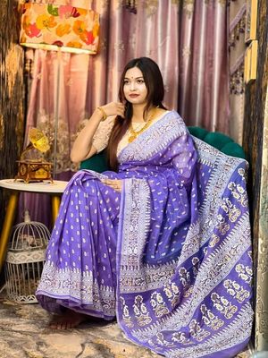 New Printed Half Silk Saree_img_17