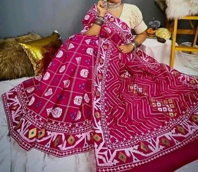 New Printed Half Silk Saree_img_18