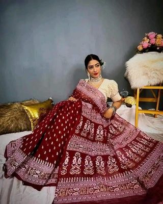 New Printed Half Silk Saree_img_23