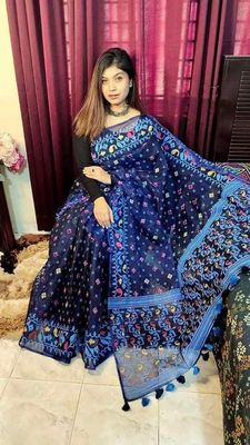 New Printed Half Silk Saree_img_26
