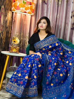 New Printed Half Silk Saree_img_34