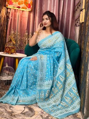 New Printed Half Silk Saree_img_36