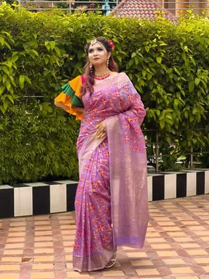 New Printed Half Silk Saree_img_41