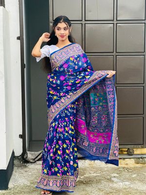 New Printed Half Silk Saree_img_44