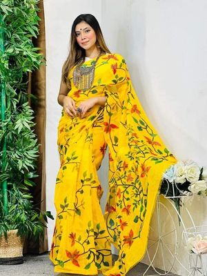 New Printed Half Silk Saree_img_45