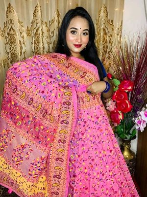 New Printed Half Silk Saree_img_50