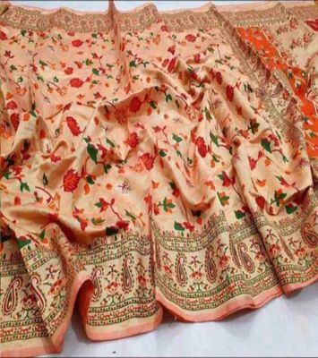 New Printed Half Silk Saree_img_52